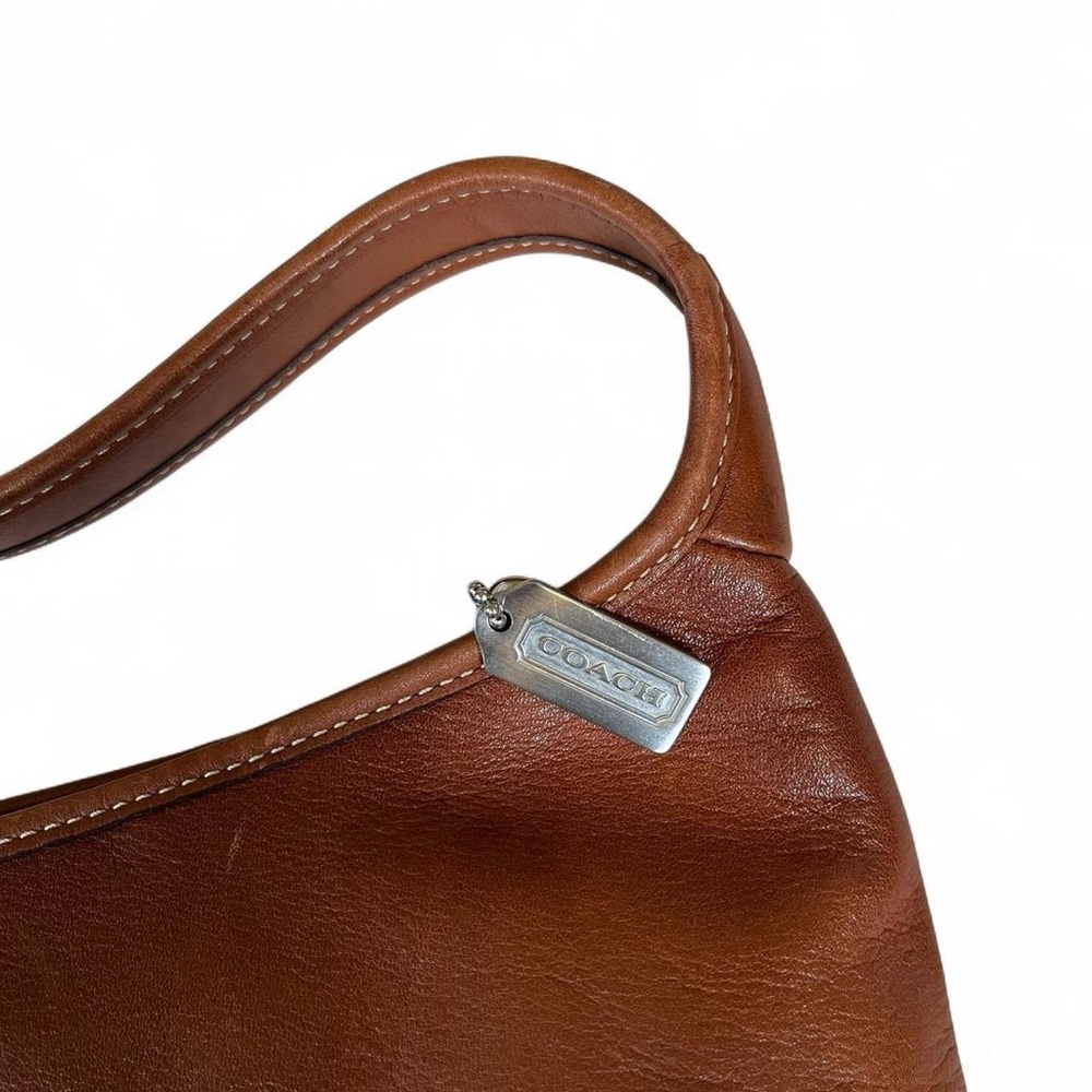 Coach Tan Leather Hobo Bag - Picture 4 of 5